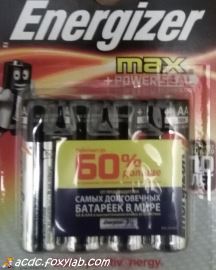 батарейки Energizer