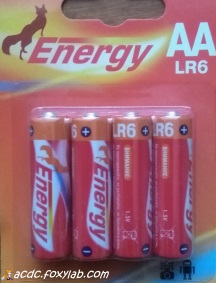 батарейки Energy